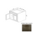 B24 Wood Storm Gray Shaker Base Cabinet Storm Gray Shaker 1