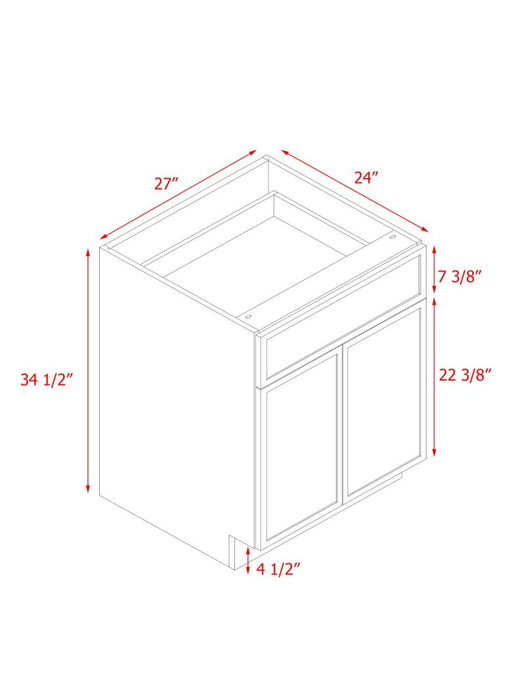 Shady Oak Wood Base Cabinet 4