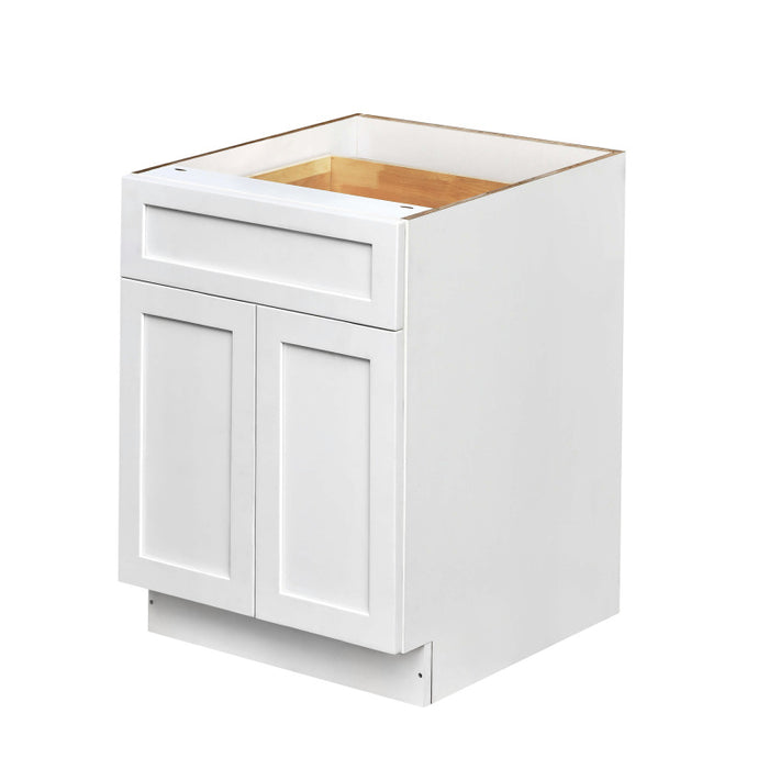 Mallorca White Wood Base Cabinet 1