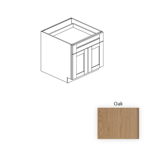Sterfic SKU - VSB3621DR-ON. Oak. 36" x 34.5" Bathroom Vanity