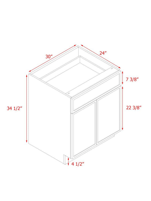 Shady Oak Wood Base Cabinet 4