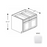Framed Shaker Premium Wood Micro White Shaker Base Cabinet Natural clear coat 1