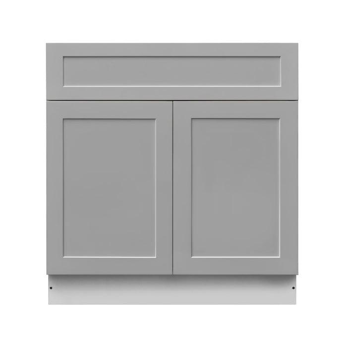 Mallorca Dolphin Gray Wood Base Cabinet 2