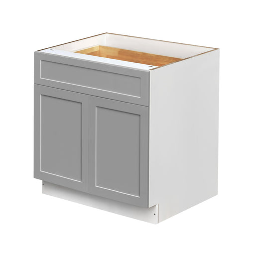 Mallorca Dolphin Gray Wood Base Cabinet 1