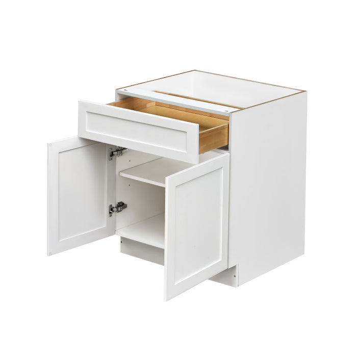 Mallorca White Wood Base Cabinet 2