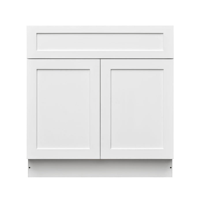 Mallorca White Wood Base Cabinet 3