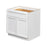 Mallorca White Wood Base Cabinet 1