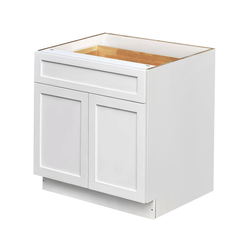 Mallorca White Wood Base Cabinet 1