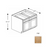 Framed Shaker Deluxe Wood Honey Wheat Base Cabinet Natural clear coat 1