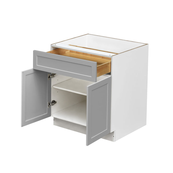 Mallorca Dolphin Gray Wood Base Cabinet 2