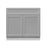 Mallorca Dolphin Gray Wood Base Cabinet 3