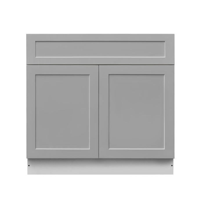 Mallorca Dolphin Gray Wood Base Cabinet 3