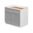 Mallorca Dolphin Gray Wood Base Cabinet 1