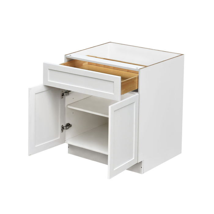 Mallorca White Wood Base Cabinet 2