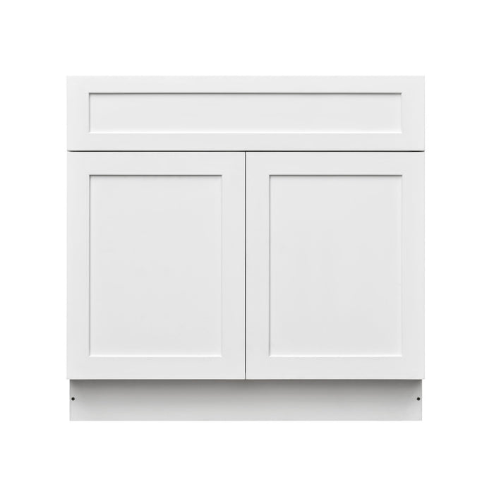 Mallorca White Wood Base Cabinet 3