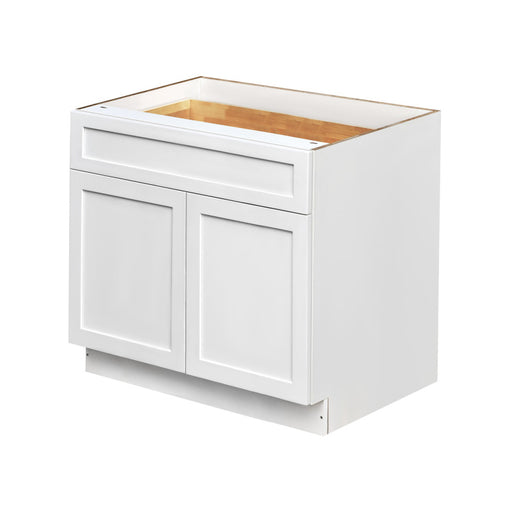 Mallorca White Wood Base Cabinet 1