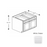 Framed Shaker Premium Wood White Shaker Base Cabinet Natural clear coat 1