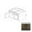 B39 Wood Storm Gray Shaker Base Cabinet Storm Gray Shaker 1