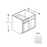 Framed Shaker Premium Wood Micro White Shaker Base Cabinet Natural clear coat 1