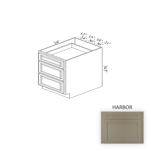 BD15 Wood Harbor Base Cabinet Harbor 1