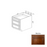 BD15 Wood Mocha Base Cabinet Mocha 1