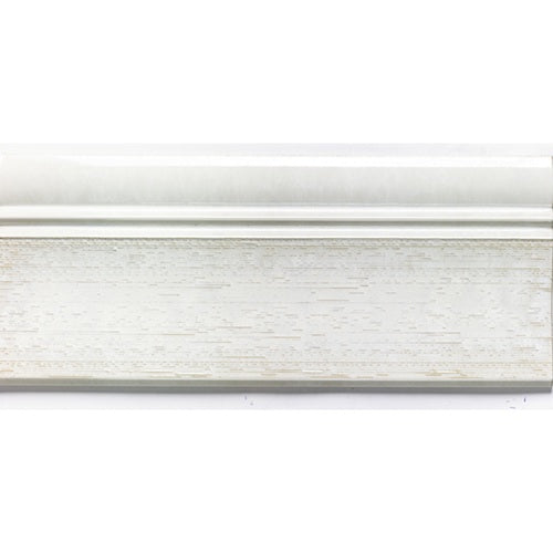 Biltmore White Porcelain Tile - Glossy