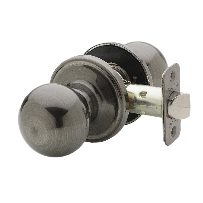 Ball Steel Antique Nickel AN Door Knob Antique Nickel 1