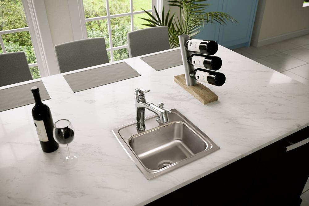 Lustertone Classic  Stainless Steel Bar Sink 3
