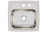 Lustertone Classic  Stainless Steel Bar Sink 2