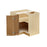 Shady Oak Wood Corner Lazy Susan Base Cabinet 2
