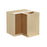 Shady Oak Wood Corner Lazy Susan Base Cabinet 1