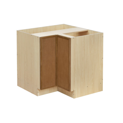 Shady Oak Wood Corner Lazy Susan Base Cabinet 1