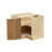 Shady Oak Wood Corner Lazy Susan Base Cabinet 2