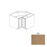 Sterfic SKU - VSB3621DR-ON. Oak. 36" x 34.5" Bathroom Vanity