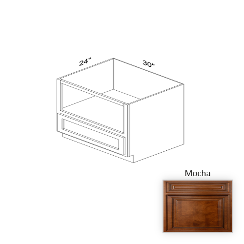 BMW30 Wood Mocha Base Cabinet Mocha 1