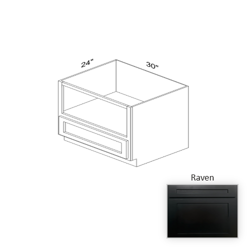 BMW30 Wood Raven Base Cabinet Raven 1