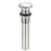 Brushed Nickel Stainless Steel Drain
