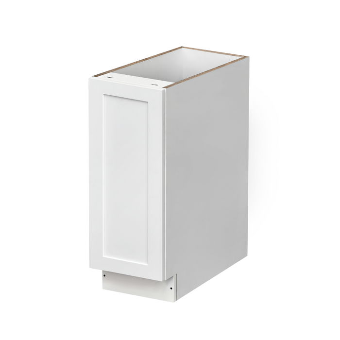 Mallorca White Wood Pull Out Base Cabinet 1