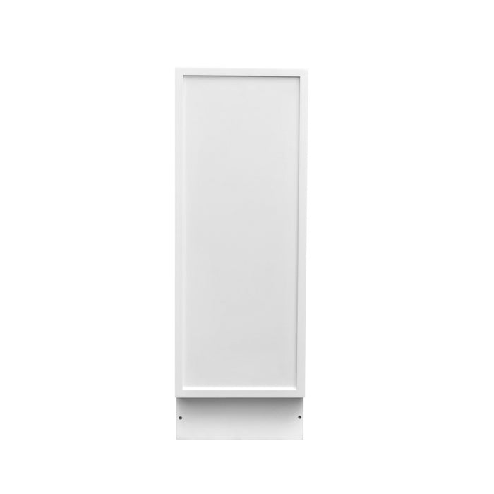 Shady White Wood Pull Out Base Cabinet 3