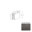 Sterfic SKU - VSB3621DR-ON. Oak. 36" x 34.5" Bathroom Vanity