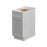 Mallorca Dolphin Gray Wood Trash Can Base Cabinet 1