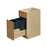 Shady Oak Wood Trash Can Base Cabinet 2