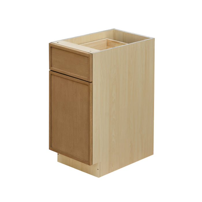 Shady Oak Wood Trash Can Base Cabinet 1