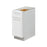 Mallorca White Wood Trash Can Base Cabinet 1