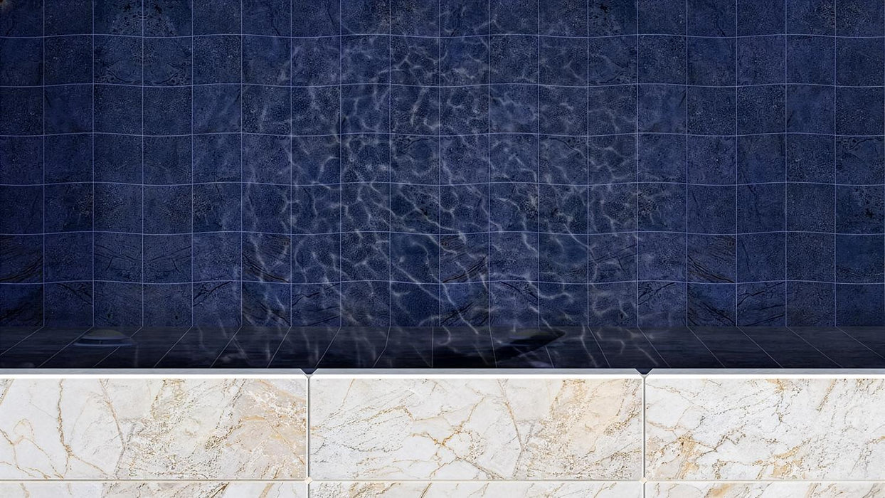 Bali Ceramic & Porcelain Ocean Blue Tile Glossy 2