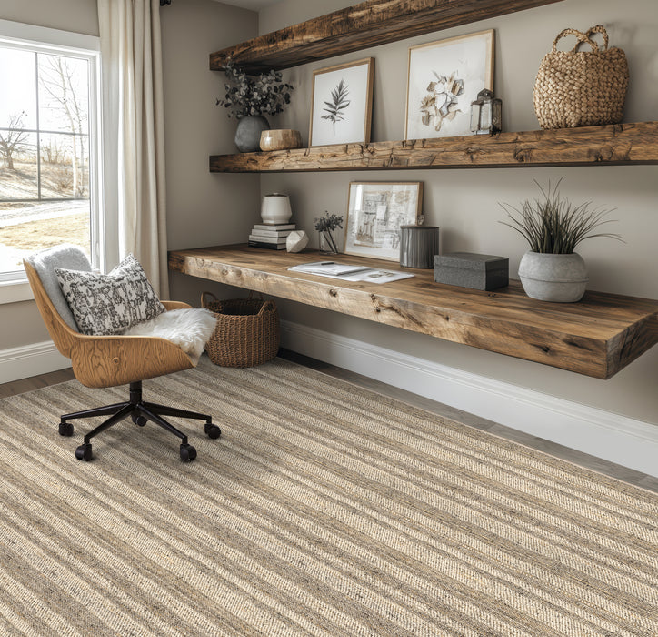 Bali Wool Golden Khaki 12161 Carpet Pattern 3