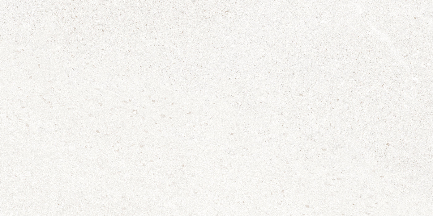 Full Tile Sample - Baltic White Porcelain Tile - 24" x 48" x 3/8" Antique