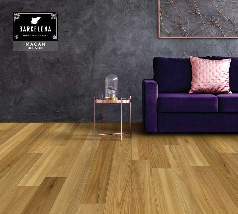 European Walnut Hardwood Macan Engineered Hardwood UV Urethane 2