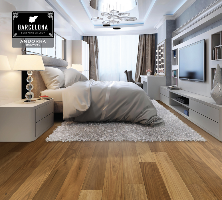 European Walnut Hardwood Andora Engineered Hardwood UV Urethane 2