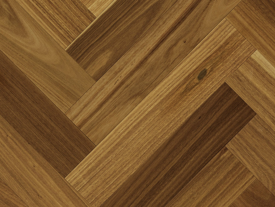 European Walnut Hardwood Cayenne Herringbone Engineered Hardwood UV Urethane 1